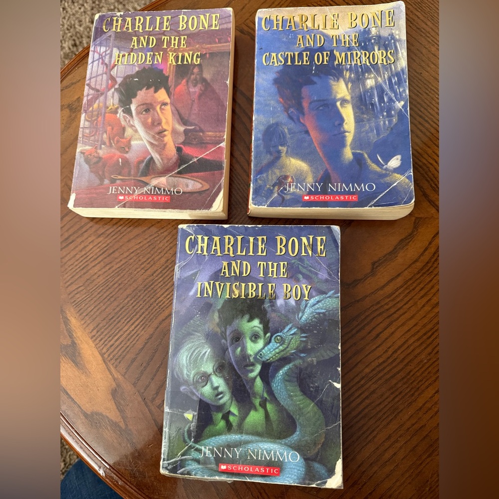 Scholastic Charlie Bone Book Set (Book 4,5,&6) Paperback